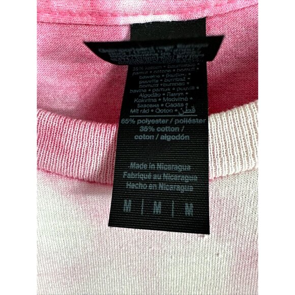 Glidden Shirt Peace Love And Coffee Women’s T-Shirt Pink Hippie Vibes Medium Top - Picture 10 of 13